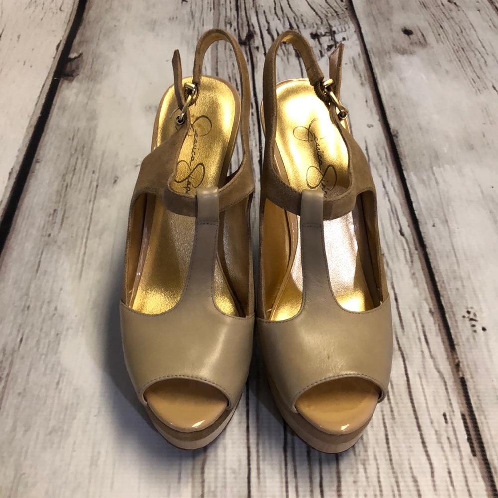 Tan heels